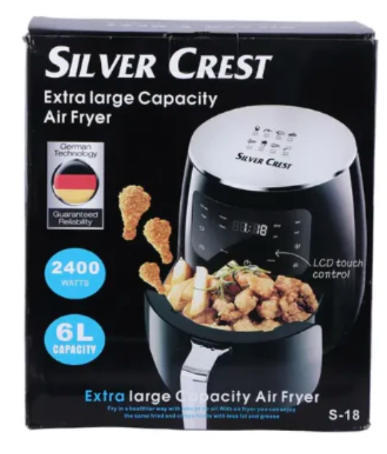 Freidora de Aire Digital Silver - Aire Fryer