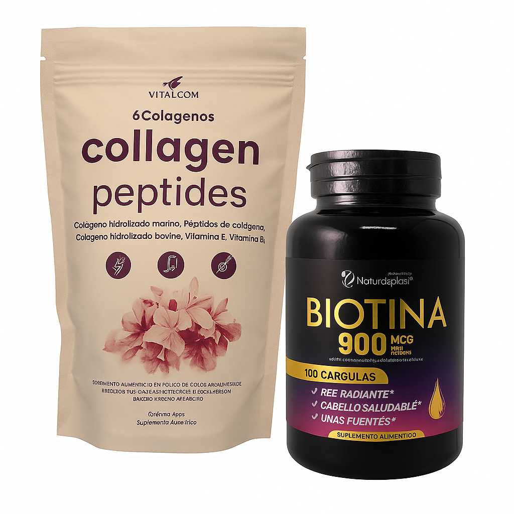Combo Revive-T – Belleza: rejuvenece y repara articulaciones, cabello y uñas