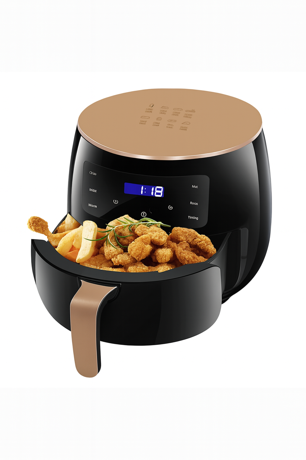 Freidora de Aire Digital Silver - Aire Fryer