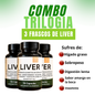Combo Trilogía: 3 frascos de Liver para regenerar tu hígado.