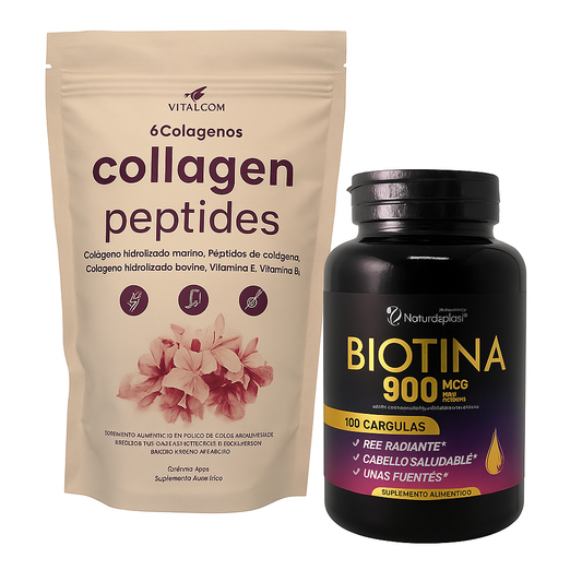 Combo Revive-T – Belleza: rejuvenece y repara articulaciones, cabello y uñas