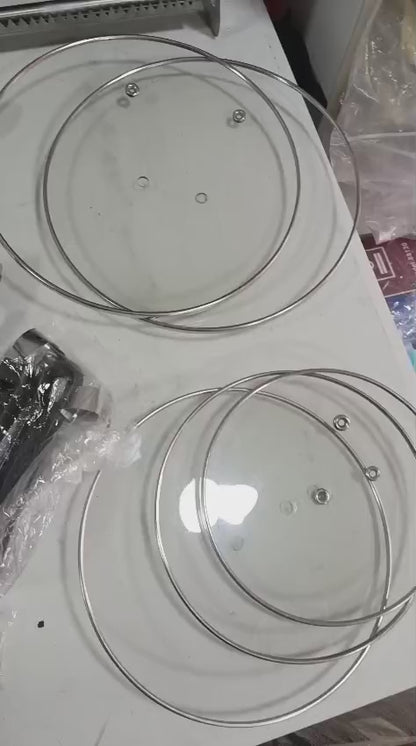 Juego de Ollas x6Pzs más tapas de vidrio